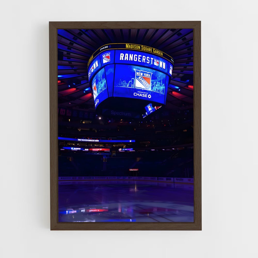 Poster New Scoreboard Rangers – affiche Hockey sur glace (vue 5)